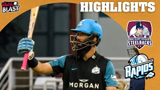 Moeen Ali Hits Super 50  Northamptonshire v Worcestershire  Highlights  Vitality Blast 2021 [upl. by Ardnot]