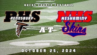 High School Football  Pennsbury Falcons at Neshaminy Redskins 102524 [upl. by Gold]