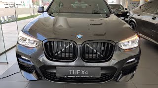 2022 BMW X4 Black Color  Exterior and Interior Walkaround [upl. by Connie170]