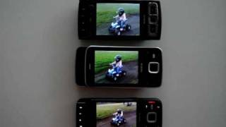 Nokia N85 vs Nokia N96 vs Nokia N95 8GB [upl. by Ecertak]