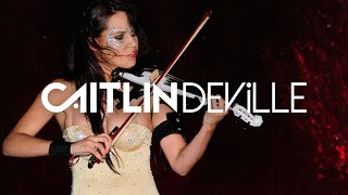 Violin in the Fountain 2011  Thunderstruck Remix  Caitlin De Ville [upl. by Waly]