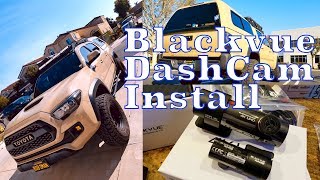 Blackvue DashCam Installation in my Toyota Tacoma  DR900S2CH 4K [upl. by Beffrey]