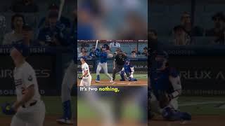 Cody Bellingers stunning ⚾ two run Homer 🎯 mlbb mlb baseball [upl. by Tinaret]