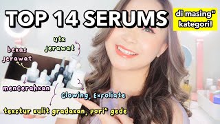 TOP 14 SERUM TERBAIK for combination skin oily sensitif gampang bruntusan [upl. by Gallager]