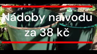 Nádoby na vodu za 38 Kč [upl. by Ennoryt395]