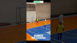 Konrad Kuliszewski BRAMKI Okocimski Brzesko Wanda Kraków okocimski futsal brzesko sportbrzesko [upl. by Sedgewinn323]