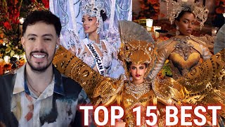 Miss Universe 2024 TOP 15 BEST NATIONAL COSTUME [upl. by Collar]