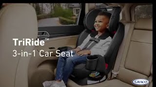 Graco TriRide 3in1 Car Seat Ultimate Comfort amp Safety from Infant to Big Kid [upl. by Philippine]