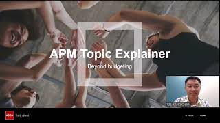 APM Topic Explainer Beyond budgeting [upl. by Blancha]