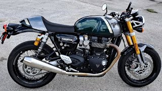 Triumph Thruxton RS Ride Review My Thoughts [upl. by Longley]