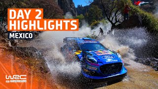 Day 2 Highlights  WRC Guanajuato Rally México 2023 [upl. by Anastatius]