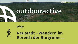 Neustadt  Wandern im Bereich der Burgruine Wolfsburg und dem Berggipfel Weinbiet [upl. by Nitnerb]