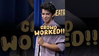 CrowdWorked Part3 standupcomedy indianstandup comedy standup stanupcomedy comedyshorts [upl. by Eisset]