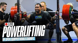 🔴 LIVE World Open Equipped Powerlifting Championships  Men 105kg [upl. by Inger209]