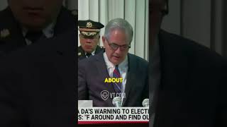 Philly DA Larry Krasner Warns quotF Around and Find Outquot on Election Day Intimidation [upl. by Harahs]