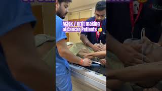 Immobilisation device Orfit making of cancer Patients ytviral yt drrekhaoncologist ytviral yt [upl. by Cesya]