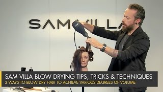 3 Ways To Blow Dry Hair To Achieve Various Degrees of Volume [upl. by Clynes216]