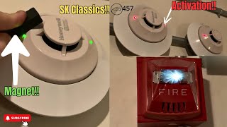 Silent Knight Fire Alarm Classic Detectors Test 1 [upl. by Aneen]