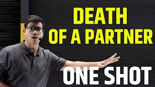 Death of a partner ONE SHOT  Concept amp Question Class 12 Accounts for Pre board amp Boards 2024 cbse [upl. by Tomas]