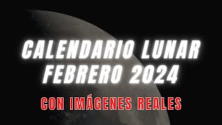 ▶ ASTROLOGÍA 4 FASES DE LA LUNA DE FEBRERO 2024 ✅ CALENDARIO LUNAR FEBRERO 2024🚀DÍA HORA SIGNO LUNA [upl. by Ardeid124]