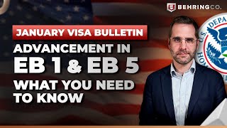 January 2024 Visa Bulletin  Dual Approval Codes  EB1 and EB5 Visa Major Advancements [upl. by Lisabeth57]