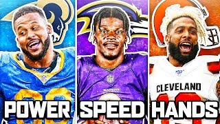 BEST NFL PLAYER FROM EACH MAJOR CATEGORY [upl. by Llerrad]