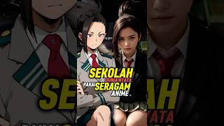 3 Sekolah Yang Menggunakan Seragam Anime shorts [upl. by Rind]