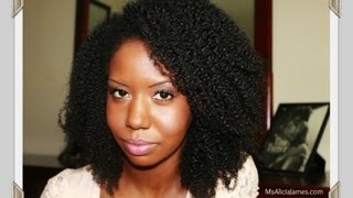 Trying Out Modified Curly Girl Method  Tight Coily Curly Hair [upl. by Xela]