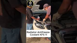 How To Change The Coolant In Your Car mercedesbenz mercedes coolant oilchange [upl. by Hinckley]