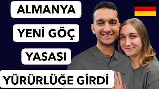 Almanya Yeni Göç Yasası Yürürlüğe Girdi  AB Mavi kart Almanya Fırsat kartı 2024 [upl. by Nguyen]