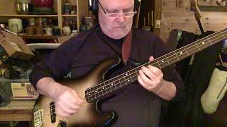 Demo  SCB Fretless Chambered with Nordstrand Big J Blade pickups [upl. by Caddaric]