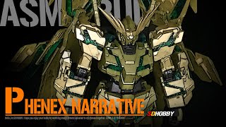 UNICORN GUNDAM 03 PHENEX  NARRATIVE Ver  HGUC  Gundam Build  ASMR  Gundam UC  Gunpla [upl. by Aciraj]