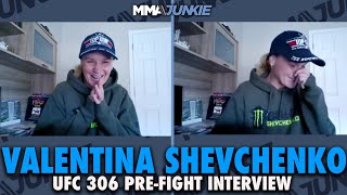 Valentina Shevchenko Bursts Out Laughing at Alexa Grassos Comments Responds to Wang Cong  UFC 306 [upl. by Areek]