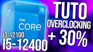 I5 12400 plus performant quun i9 12900K   Tuto Overclocking [upl. by Yevette429]