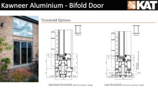 Kawneer Aluminium Bifold Door [upl. by Neffets]