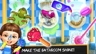 Sweet Baby Girl Care Kids Games  Sweet Baby Girl Cleanup 6  Play Fun School Cleaning Makeover Game [upl. by Ahselat]