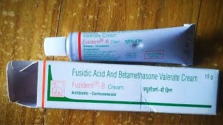 Fusiderm B Cream  Fusidic acid and Betamethasone Valerate Cream  Fusiderm B Cream Uses price [upl. by Edelsten]