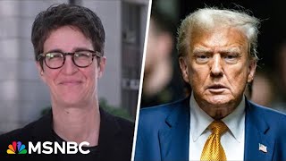 ‘Discursive sprawling uninteresting’ What Rachel Maddow saw inside the Trump trial today [upl. by Artekal]