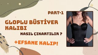 Gloplu Büstiyer Kalıbı Nasıl Çıkartılır Part1  Modelistlik Dersleri [upl. by Hillel]