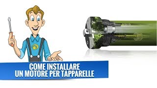 Come installare motore elettrico per tapparelle [upl. by Aicenat7]