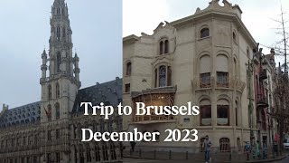 Trip to Brussels  Architectural Tour  December 2023 [upl. by Aibonez214]