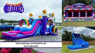 Inflatable Rentals Daphne AL  Eastern Shore Inflatables  2515092625 [upl. by Wilfrid]