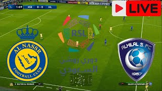 🔴 بث مباشر مباراة الهلال والنصر  دوري روشن السعودي 2024 اليوم [upl. by Eemak]