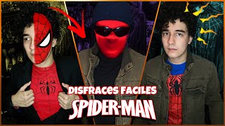 DISFRACES FÁCILES DE SPIDERMAN PARA HALLOWEEN  SPIDERMAN COSPLAY SPIDERMAN NO WAY HOME [upl. by Novit]