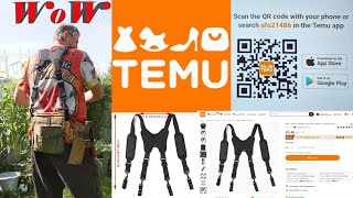 Metal Detecting Harness From Temu Its EXCELLENT [upl. by Wilburt]