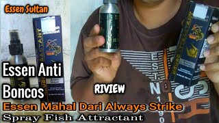 Benarkah Terbukti Ampuh Cairan Spray Fish Neuroattractant Dari Always Strike [upl. by Artus]