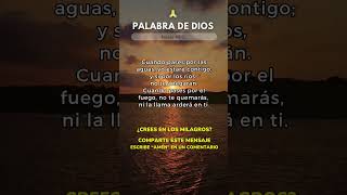 🙏 PALABRA DE DIOS 🙏 Isaías 432 [upl. by Dowski864]