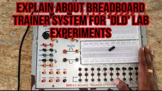 Explain About Breadboard Trainer System For DLD Lab Experiments  DLD Lab Experiments [upl. by Elocim]