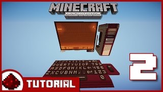 Minecraft Xbox One Redstone Computer Tutorial Part 2 Segment Displays [upl. by Decrem]