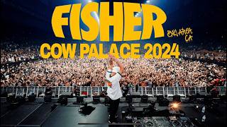 FISHER  COW PALACE SAN FRANCISCO FULL LIVE SET NEW PRODUCTION DEBUT [upl. by Bonnibelle]